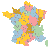 Carte de France des lavoirs