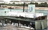 Bateau lavoir sur le Rhône